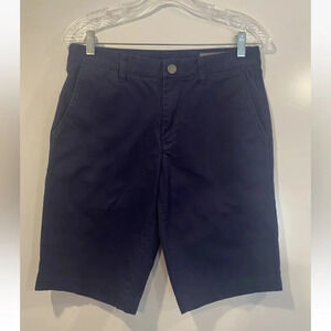 Bonobos Chino‎ Flat Front Blue 11” Inseam Shorts Mens Size 29 (229)